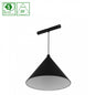 HANGIT CONE LED Stromschienenstrahler 48V 6W 20° Warmweiß DALI Dimmbar Schwarz blendfrei
