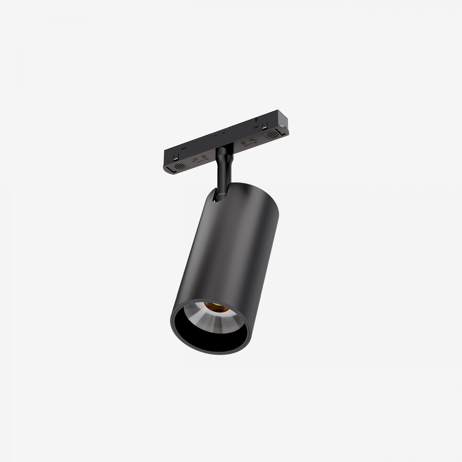 SPOT L LED Stromschienenstrahler 48V 20W 24° CCT Schwarz