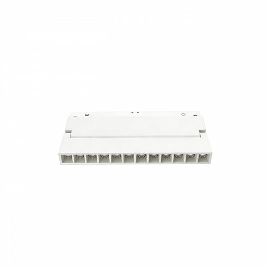 GRID S LED Stromschienenstrahler 48V 12W 35° CCT Schwenkbar Weiß blendfrei