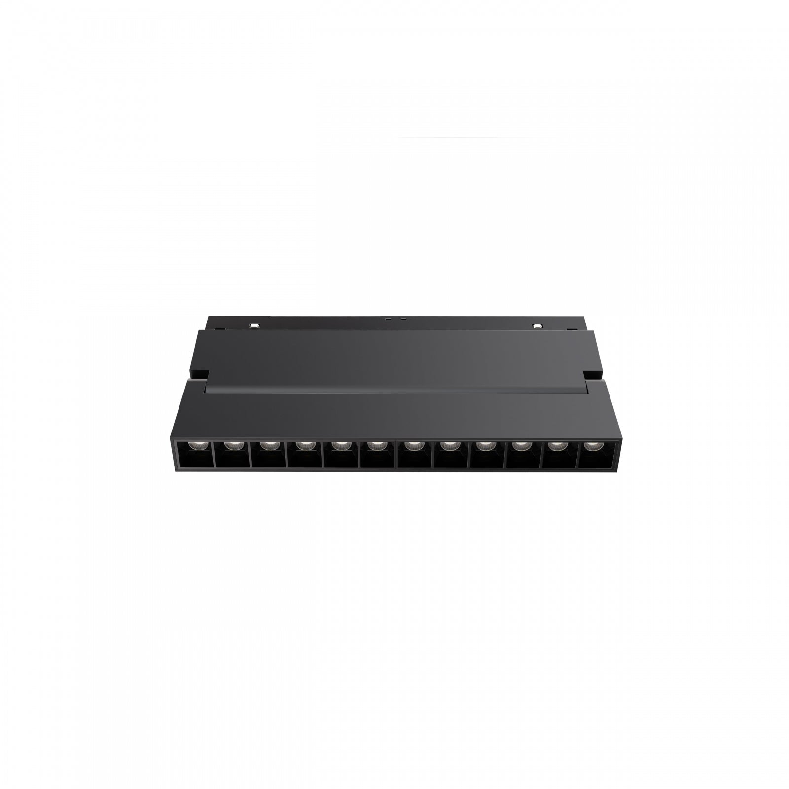 GRID S LED Stromschienenstrahler 48V 12W 35° CCT Schwenkbar Schwarz blendfrei