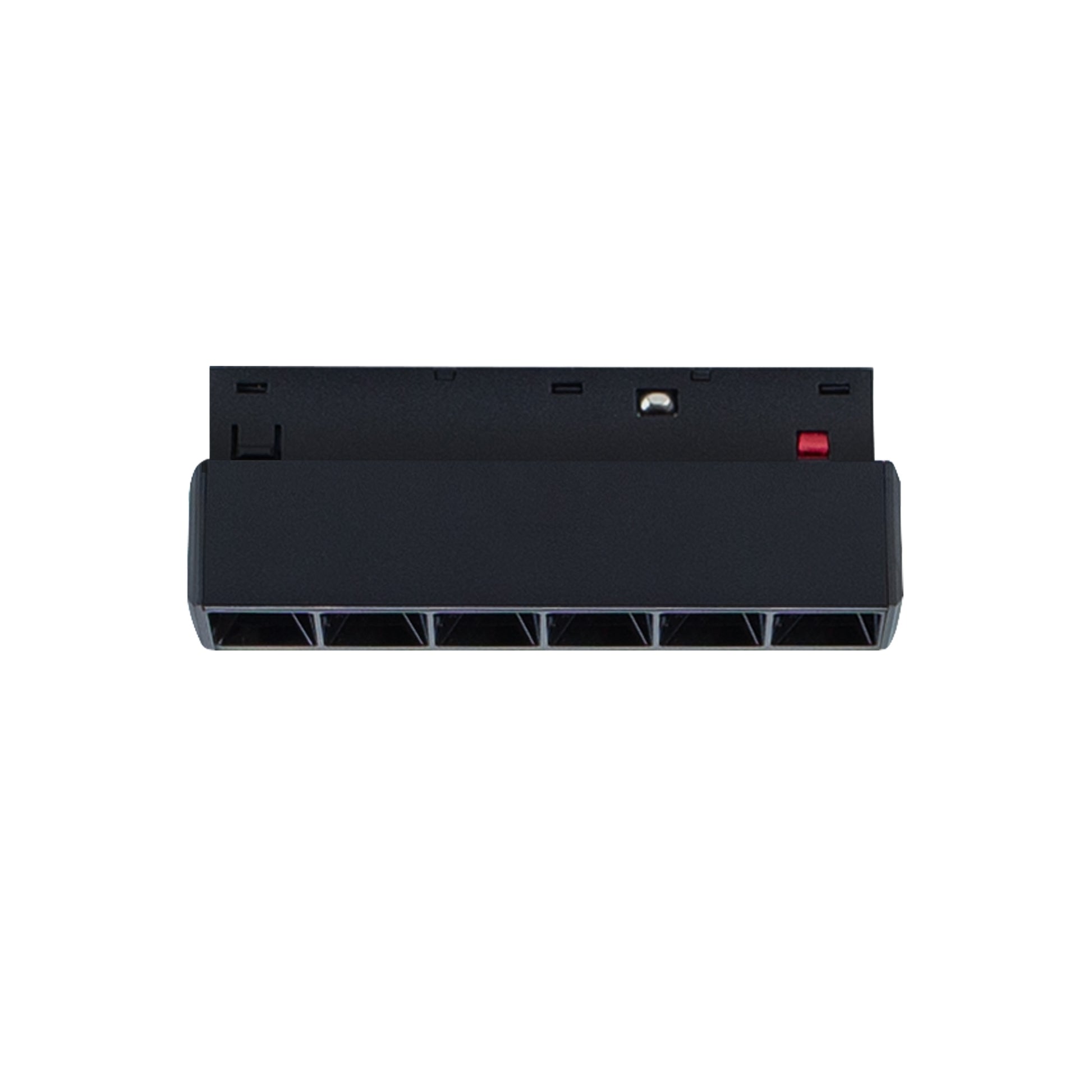 BASIC GRID XS LED Stromschienenstrahler 48V 6W 24° Neutralweiß Schwarz blendfrei