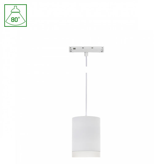 BASIC HANGIT LED Stromschienenstrahler 48V 7W 80° Warmweiß Weiß