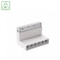 BASIC GRID XS LED Stromschienenstrahler 48V 6W 24° Warmweiß Schwenkbar Weiß blendfrei