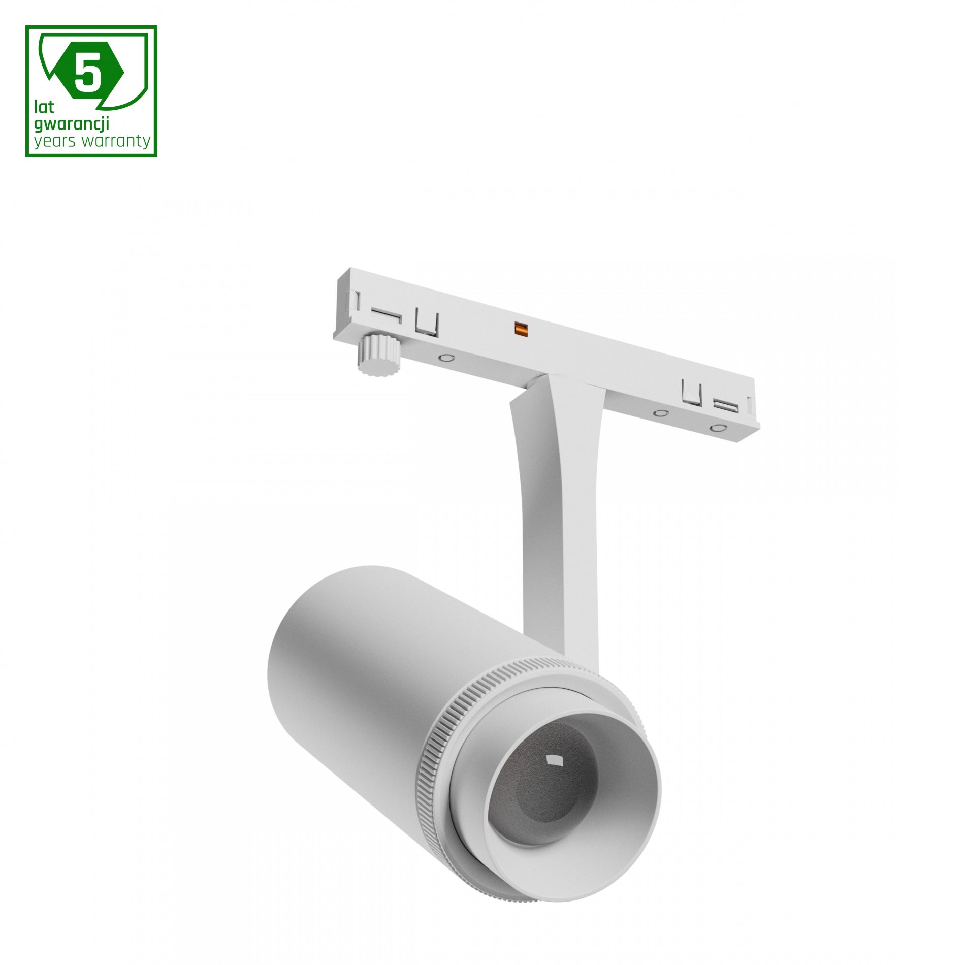 NANO SPOT ZOOM LED Stromschienenstrahler 48V 7W 45° Warmweiß Weiß