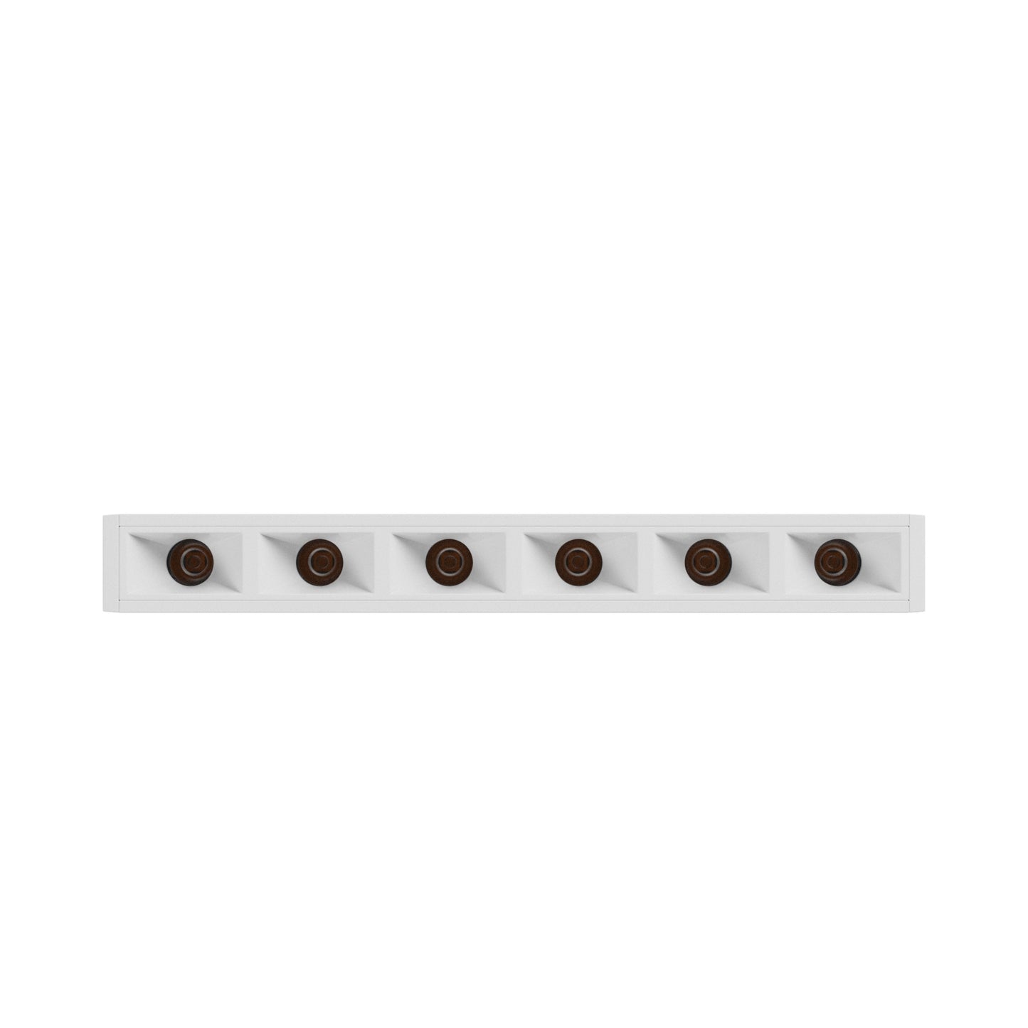 NANO GRID XS LED Stromschienenstrahler 48V 6W 24° Warmweiß Weiß blendfrei