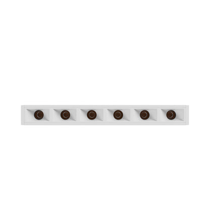 NANO GRID XS LED Stromschienenstrahler 48V 6W 24° Warmweiß Weiß blendfrei