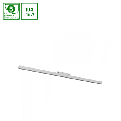 NANO LINE M LED Stromschienenstrahler 48V 20W Warmweiß Weiß