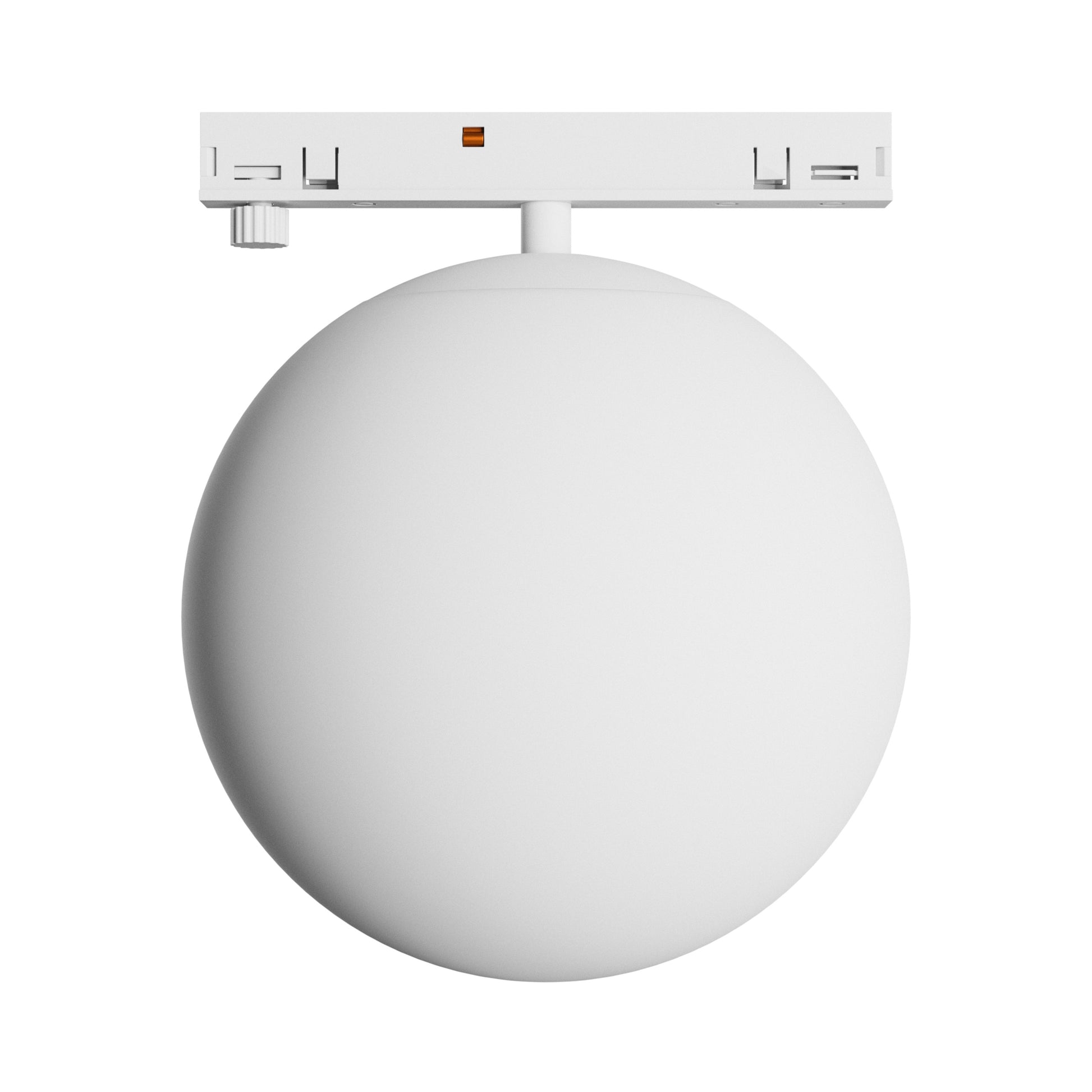 NANO GLOBE LED Stromschienenstrahler 48V 7W Warmweiß Weiß