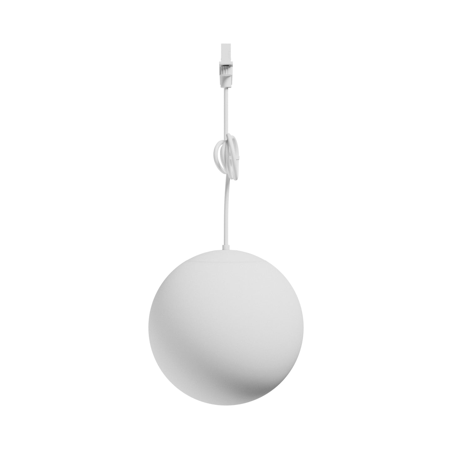 NANO GLOBE P LED Stromschienenstrahler 48V 7W Warmweiß Weiß
