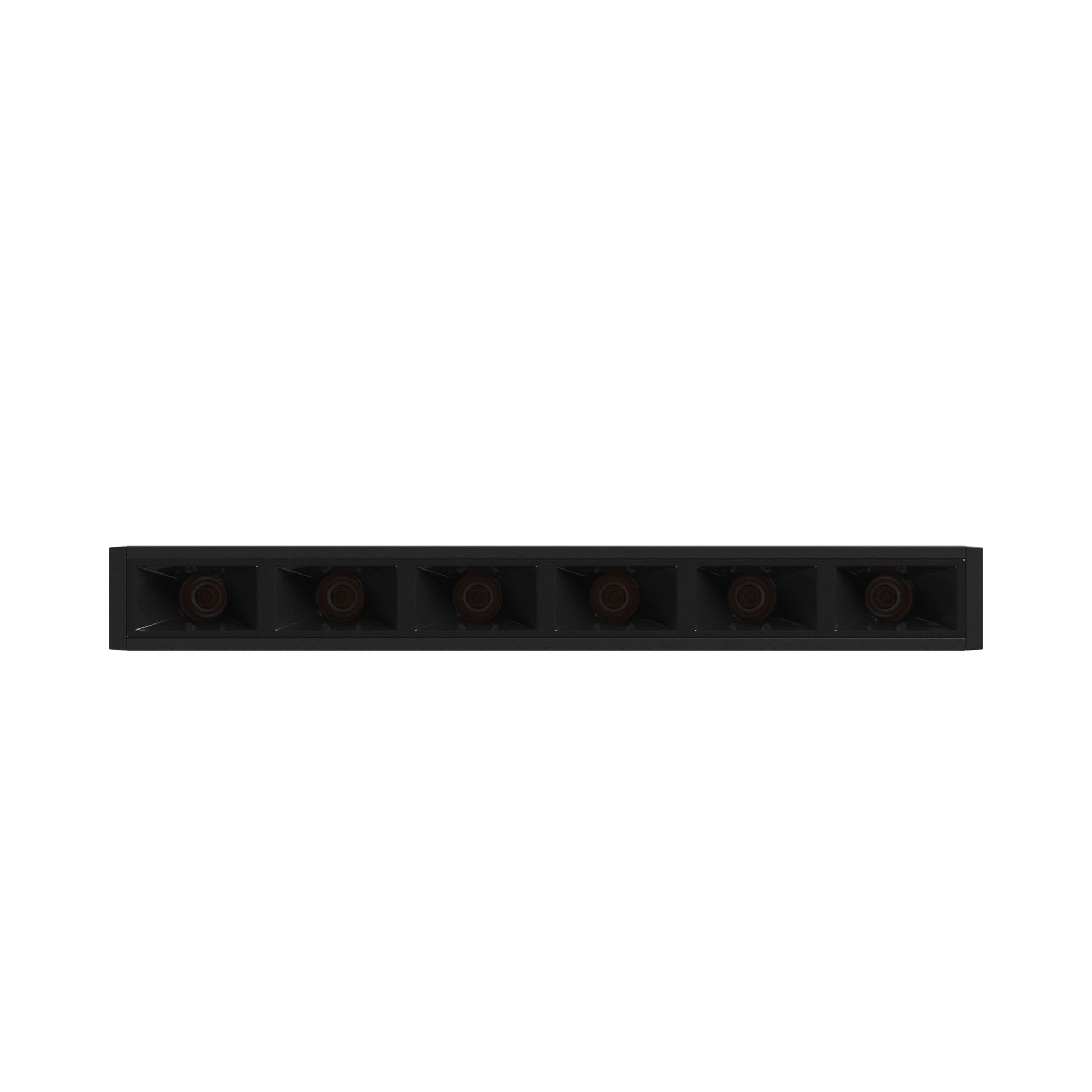 NANO GRID XS LED Stromschienenstrahler 48V 6W 24° Warmweiß Schwarz blendfrei
