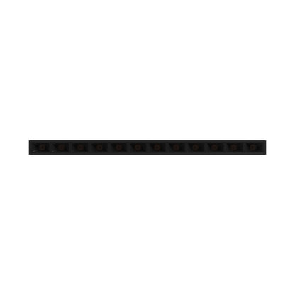 NANO GRID S LED Stromschienenstrahler 48V 12W 24° Warmweiß Schwarz blendfrei