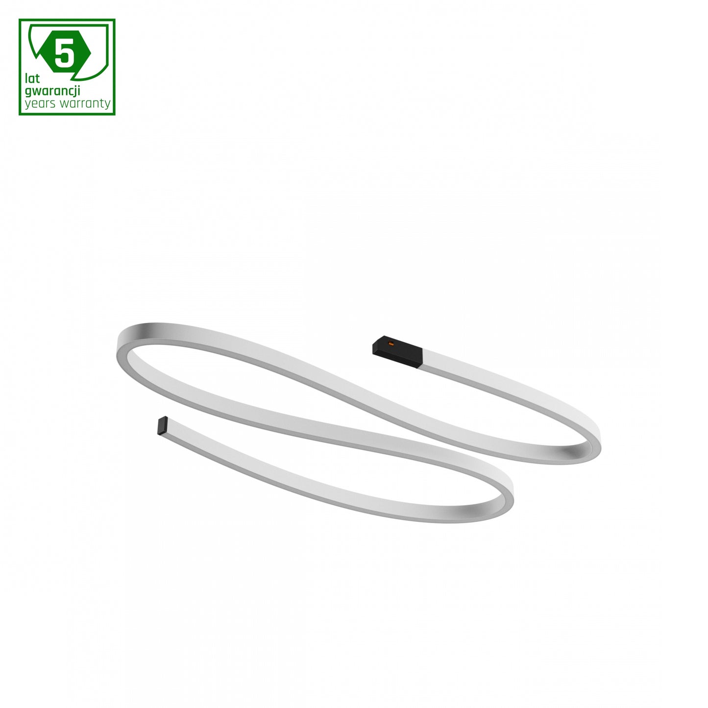 NANO STRIPE L LED Stromschienenstrahler 48V 12W Warmweiß Schwarz