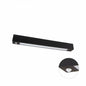 ALLDAY LED Deckenleuchte 60cm Hängeleuchte G13 mit Bewegungsmelder Schwarz