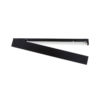 ALLDAY LED Deckenleuchte 60cm Hängeleuchte G13 mit Bewegungsmelder Schwarz