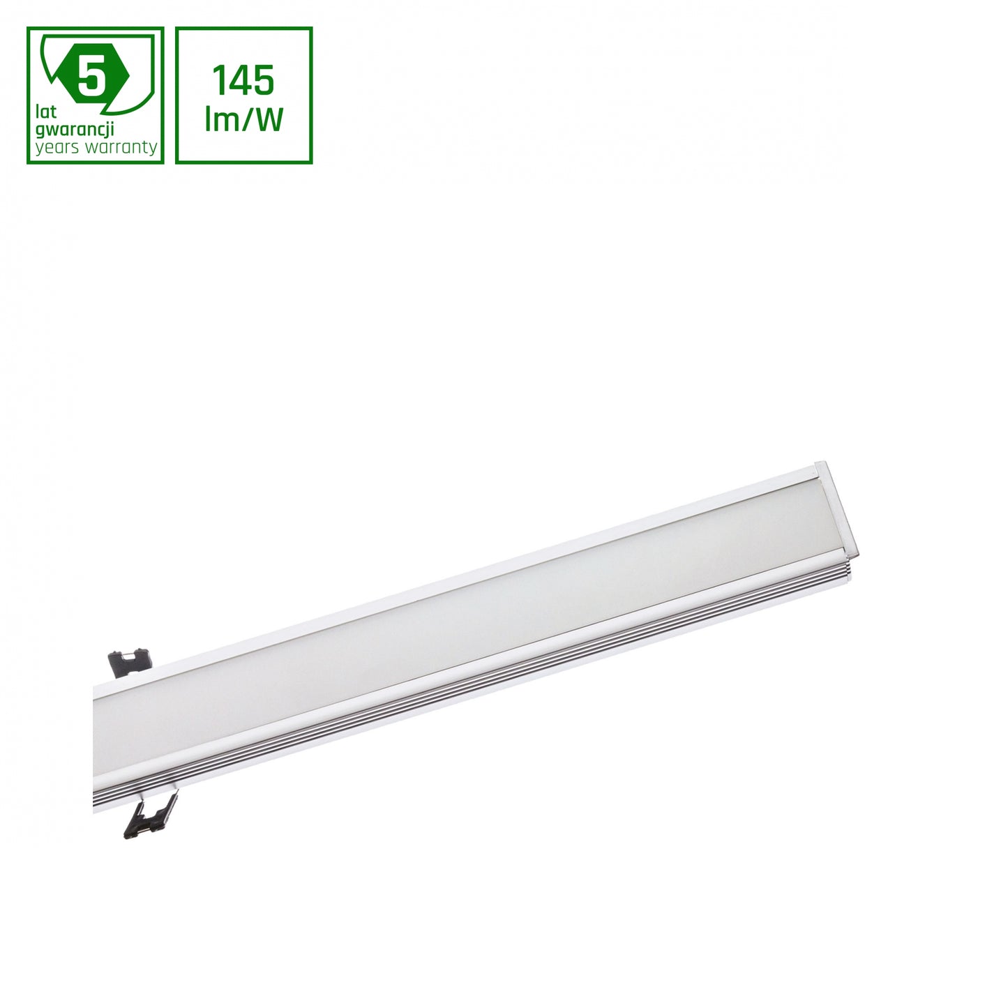 ALLDAY LED Einbauleuchte 114cm 30W 3000K DALI Dimmbar