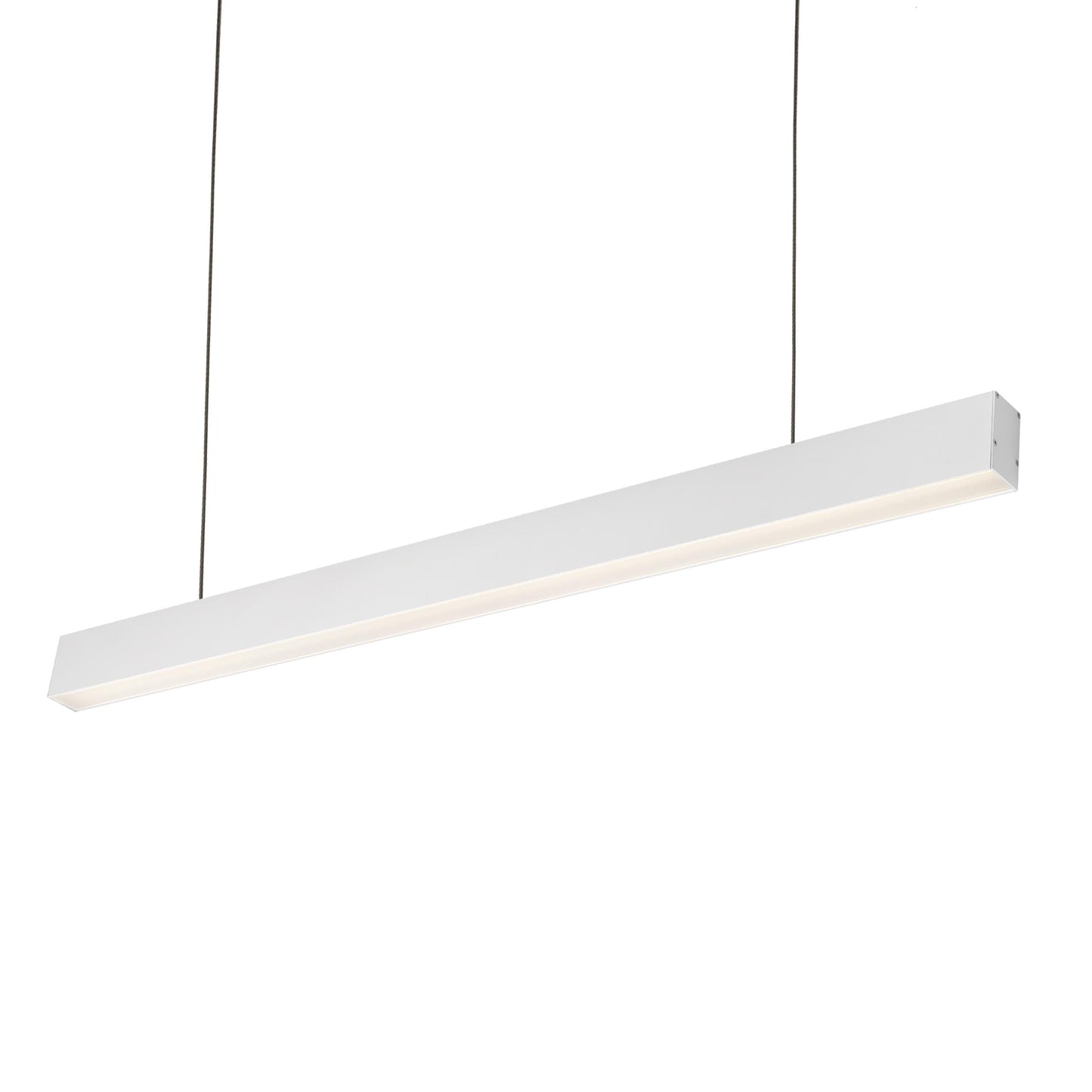 ALLDAY INSPIRE TWO SIDES LED Pendelleuchte 112cm 39W 90° Warmweiß Weiß
