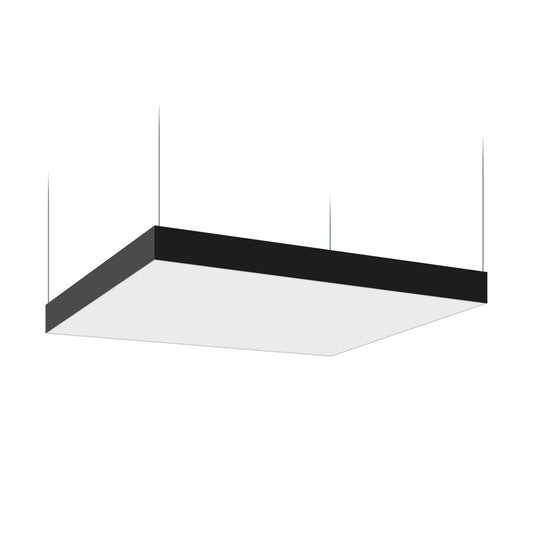 PANORAMA LED Pendelleuchte 120cm 260W Warmweiß Schwarz