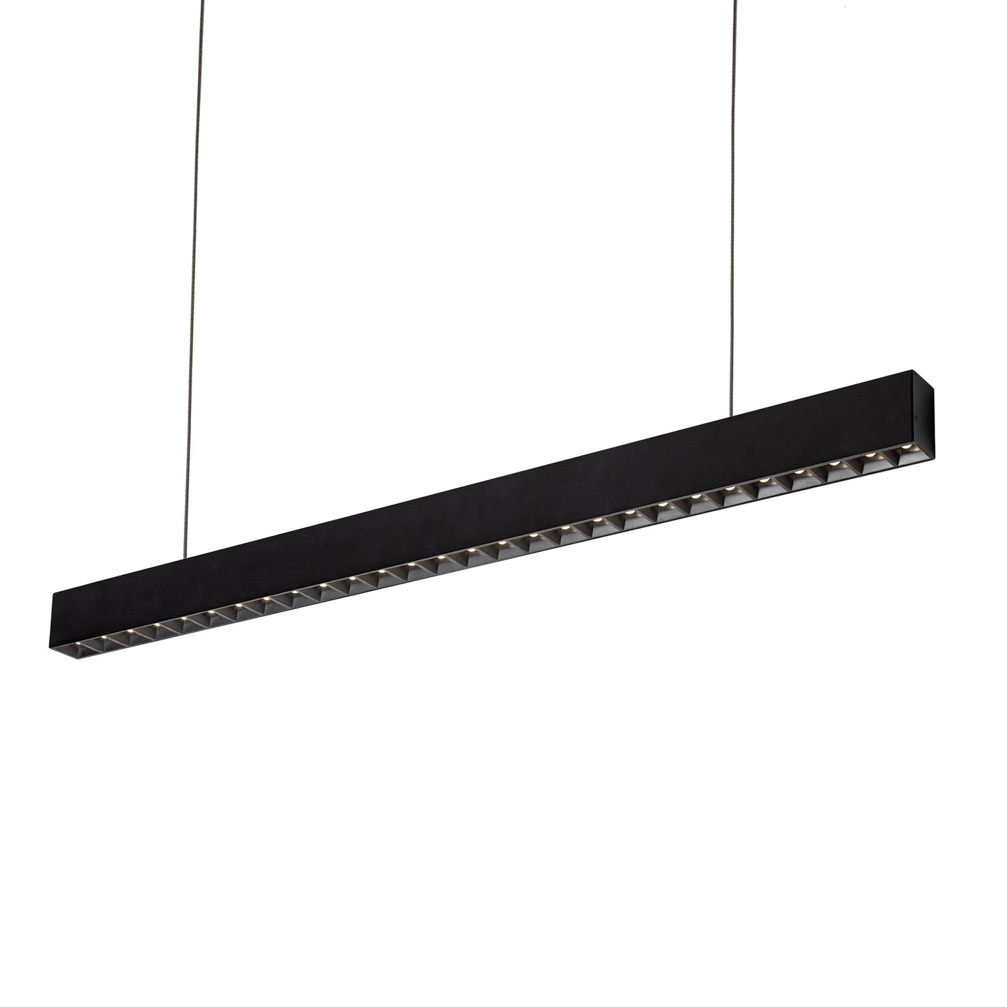 ALLDAY INSPIRE TWO SIDES DARK LED Pendelleuchte 112cm 39W 80° Neutralweiß Schwarz