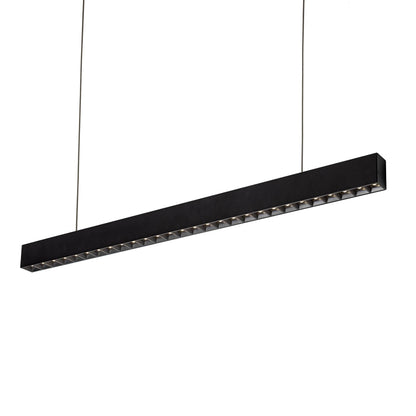 ALLDAY INSPIRE TWO SIDES DARK LED Pendelleuchte 112cm 39W 80° Neutralweiß Schwarz