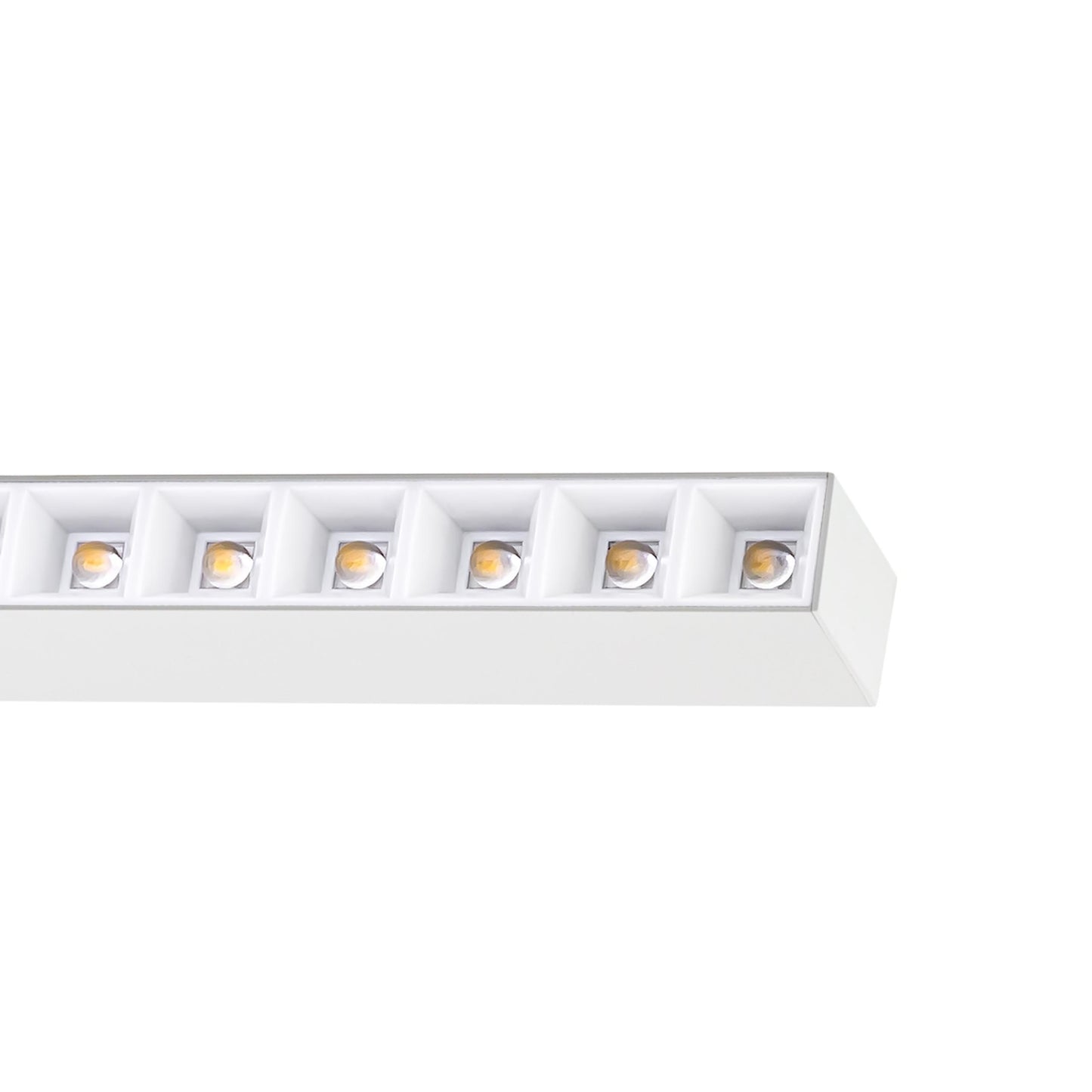 ALLDAY INSPIRE TWO SIDES DARK LED Pendelleuchte 112cm 39W 50° Neutralweiß Weiß