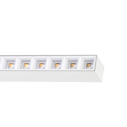 ALLDAY INSPIRE TWO SIDES DARK LED Pendelleuchte 112cm 39W 50° Neutralweiß Weiß
