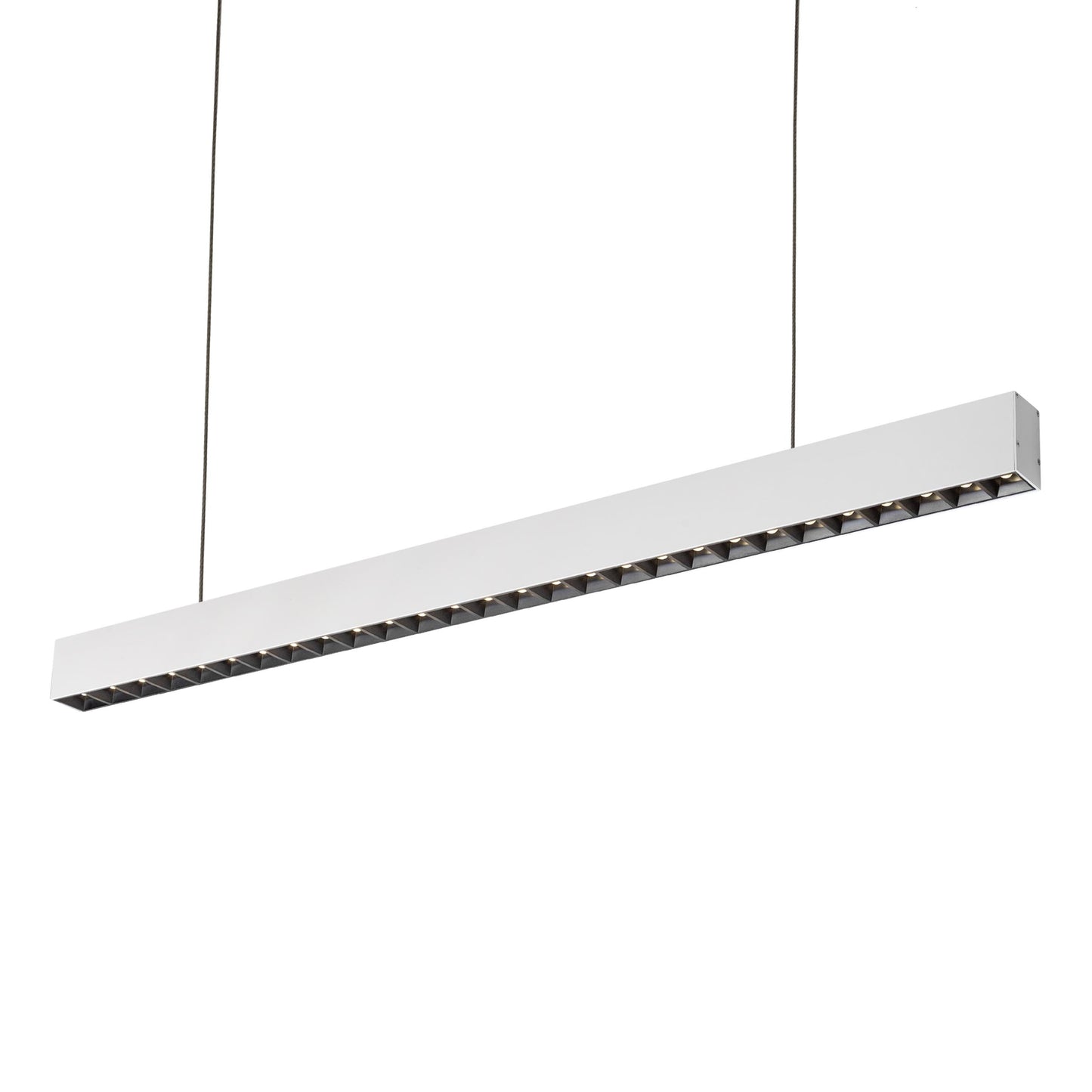 ALLDAY INSPIRE TWO SIDES DARK LED Pendelleuchte 170cm 63W 80° Neutralweiß Weiß Innen Schwarz