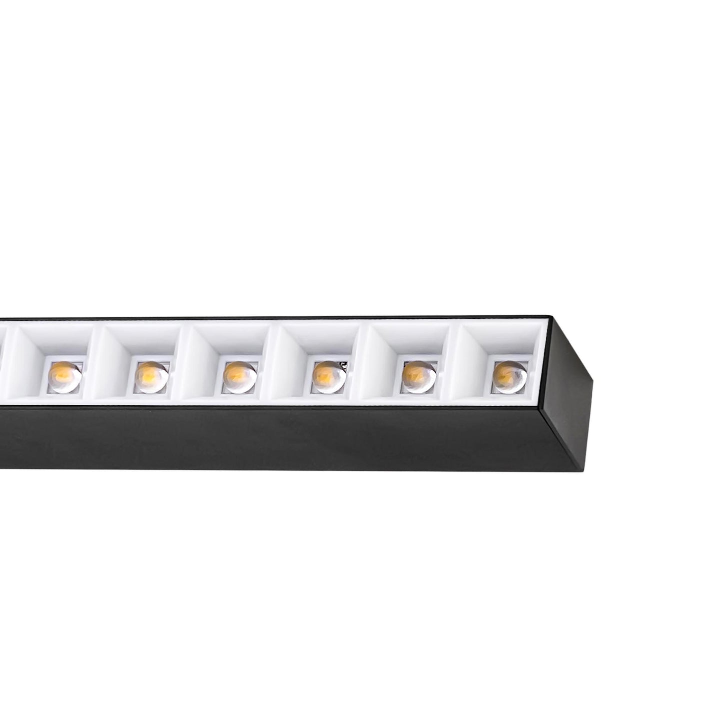 ALLDAY INSPIRE TWO SIDES DARK LED Pendelleuchte 170cm 63W 80° Warmweiß Schwarz