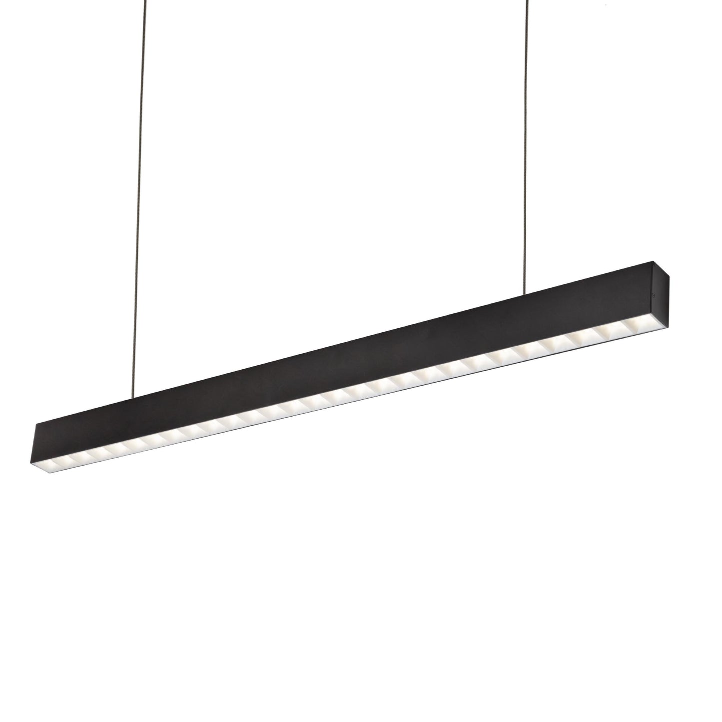 ALLDAY INSPIRE TWO SIDES DARK LED Pendelleuchte 170cm 63W 80° Warmweiß Schwarz