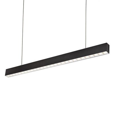 ALLDAY INSPIRE TWO SIDES DARK LED Pendelleuchte 170cm 63W 80° Warmweiß Schwarz