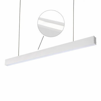 ALLDAY INSPIRE TWO SIDES LED Pendelleuchte 112cm 39W 90° Warmweiß Weiß