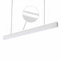 ALLDAY INSPIRE TWO SIDES LED Pendelleuchte 112cm 39W 90° Warmweiß Weiß