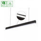 ALLDAY INSPIRE TWO SIDES LED Pendelleuchte 170cm 76W Warmweiß Schwarz