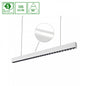 ALLDAY INSPIRE TWO SIDES DARK LED Pendelleuchte 112cm 47W 50° CCT Casambi Dimmbar Schwarz