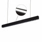 ALLDAY INSPIRE TWO SIDES DARK LED Pendelleuchte 170cm 76W 50° Neutralweiß Schwarz