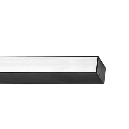 ALLDAY INSPIRE TWO SIDES LED Pendelleuchte 112cm 47W 90° Neutralweiß DALI Dimmbar Schwarz