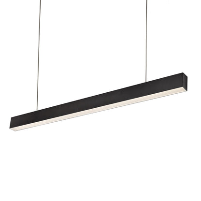 ALLDAY INSPIRE TWO SIDES LED Pendelleuchte 112cm 47W 90° Neutralweiß DALI Dimmbar Schwarz