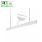 ALLDAY INSPIRE TWO SIDES LED Pendelleuchte 112cm 47W Neutralweiß Weiß
