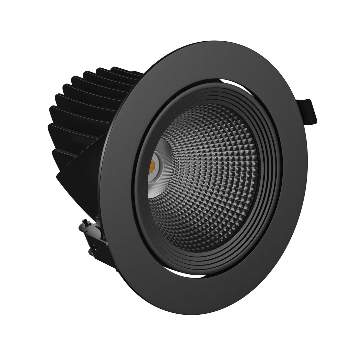SAL SILENA 2 LED Einbaustrahler Spots Ø187mm 27W 50° 4000K Schwarz