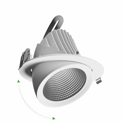 SAL SILENA 2 LED Einbaustrahler Spots Ø187mm 19W 50° 4000K